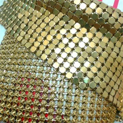 Metallic Sequin Curtain Fabric