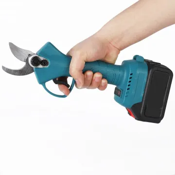 Professional High-Quality Cordless Electric Pruning Shears: 25mm, 35mm, and 40mm Cutting Diameter Battery-Powered Tree Pruner Scissors