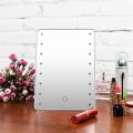 Makeup Mirror With 8/16 LEDs Cosmetic Mirror Touch Dimmer Switch Battery Operated Vanity Mirror Espejo With Stand For Tabletop