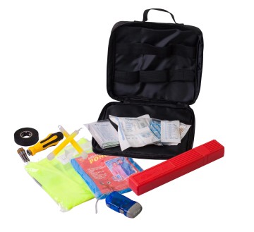 Emergency Auto Kit met eerste hulp voor kamperen en reisbegerechten langs de weg langs de weg