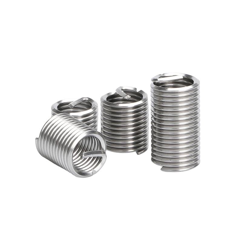 M8*1.25-m12*1.25-10L Aluminum Blind Hole Installation Threads Steel and Stainless Steel Wire Thread Inserts