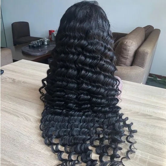 Yeswigs Cheap Hd Full Loose Deep Wave Lace Front Wig Raw Brazilian Virgin Human Hair Lace Closure Wig For Black Women Vendor