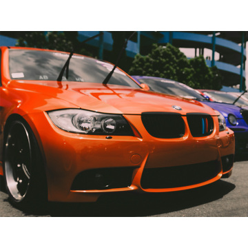 gold orange car wrap vinyl