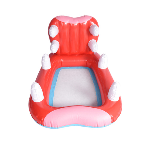 Inflatable Hippo floaties para sa adult inflatable pool float