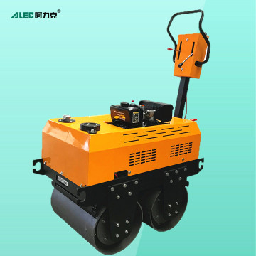 Hydraulic Walk Behind Double Drum Vibratory Road Roller Compactor