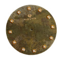 Dial de reloj de piedra rock cubierta de pared para relojes Gemstone