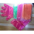 Guantes veterinarios desechables de brazo largo 50pcs / bolsa