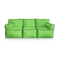 Sac portatif de haricot extérieur de sofa paresseux simple vert