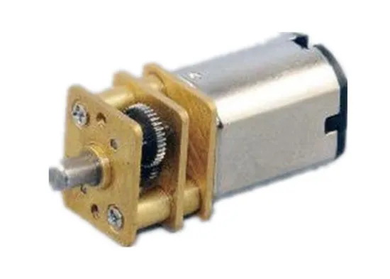 FF-N20PA brushed dc gear motor/ 12mm geared DC motors with planetary gear plastic endcap