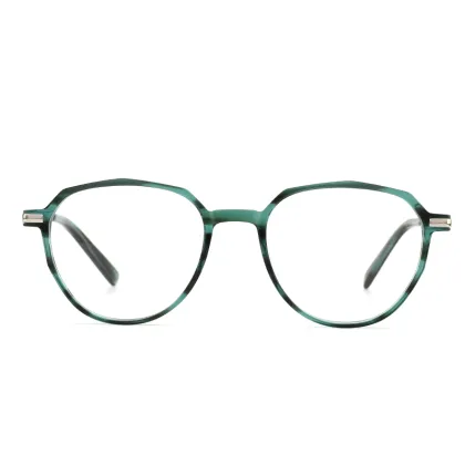 Wholesale Custom Classical Optical Glasses Alloy Acetate Eyeglass Frames Eyewear Spectacles