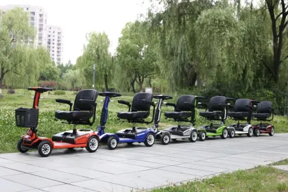 Smart Four-Wheel Electric Mobility Scooter