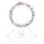 Howlite en gros Rose Couronne Bracelet en or pour la mode