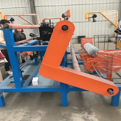 German Chain Link Wire Fence Mesh Weaving Machines