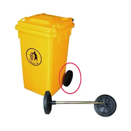 Industrial Rubber Wheel Screw Swivel