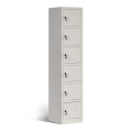 6 Door Metal Lockers Clothes Cupboard