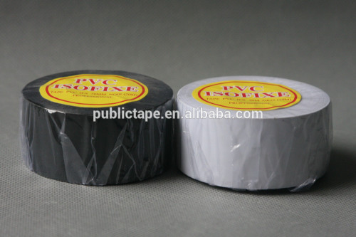 Delicate Low Noise Heat Resistant Pressure Sensitive Strong Adhesive No Air Bubble PVC Electrical Tape