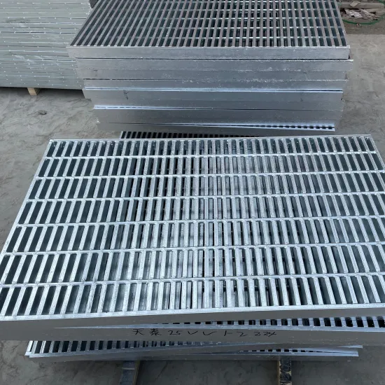 ZHENYU Factory Supply Hot Dipped Galvanized Steel Grating for Drainage Ditch Walkways