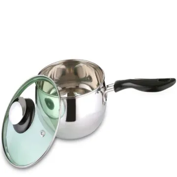 Household Double - bottom Arc Small Milk Pot
