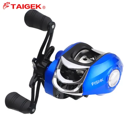 Magnetic Spool TAIGEK Baitcasting Reel for Bass Fishing
