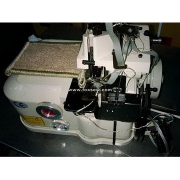 Máquina de tapete com fita