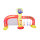 Diversified inflatable basketball hoop for children