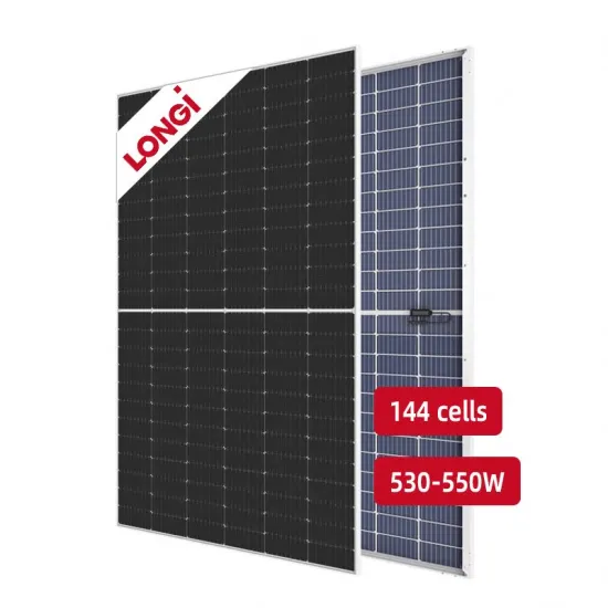 Longi Bi-Facial 550W Half Cell Solar Panels - PV Modules