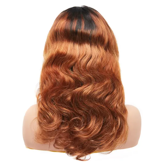 12 To 34 Inch Cheap Malaysian Virgin Human Hair 1B 30 Color Pre Plucked Swiss Lace Frontal Wig