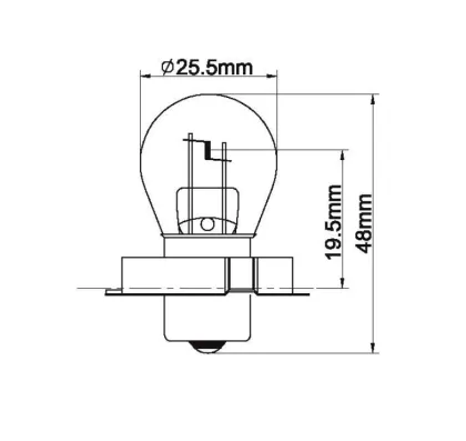 Motorcycle headlight bulb IATF certification