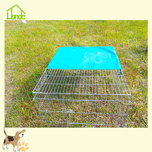 Portable Folding galvanized wire rabbit cage