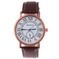 Hot selling New arrival men alloy leather quartz watch