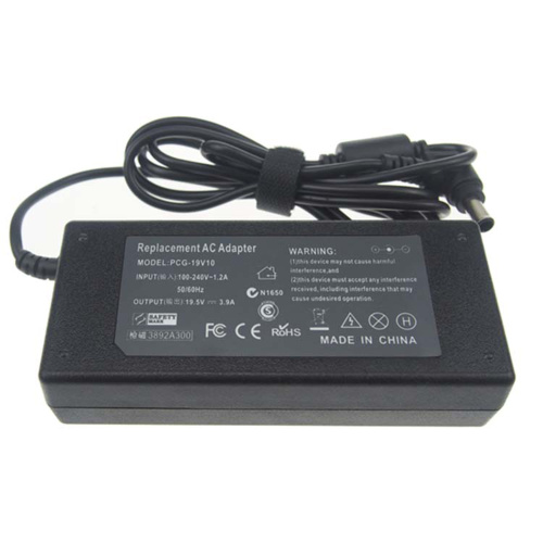 76W 19.5V 3.9A Cargador de corriente para portátil para SONY