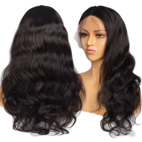 Wholesale human hair lace front wigs for black women,tangle free lace wig ,natural women human hair wig