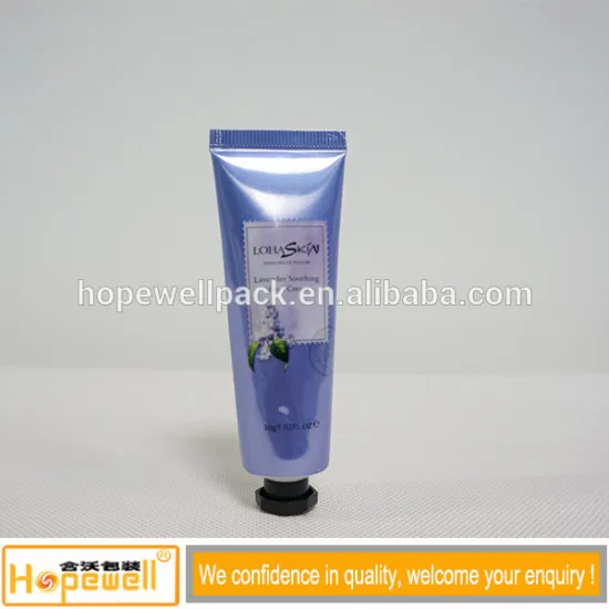 50ml squeeze laminated tube packaging for facial cream with caps