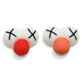 Kawaii Cartoon Eye Resin Crafts Flat Back Flatback Eye Beads Charms Planar For Scrapbooking Earring Jewelry Making Findings