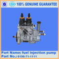 PC400-7 fuel pump 6156-71-1111 for Komatsu excavator