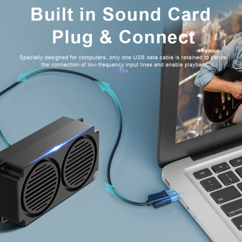 Powerful Mini Wired USB Speaker Portable Audio Player