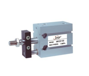 High precision piston rod MK series pneumatic free installation cylinders