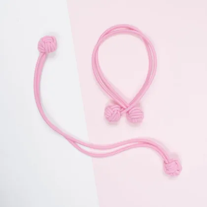 Cheongsam Buckle Long Hair Girl Hair Rope Can Do Bracelet