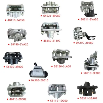 Wholesale OEM High Quality Brake Calipers: 58180-2da10 & 58180-2DA30 for Hyundai Elantra and Matrix Front Brake Caliper