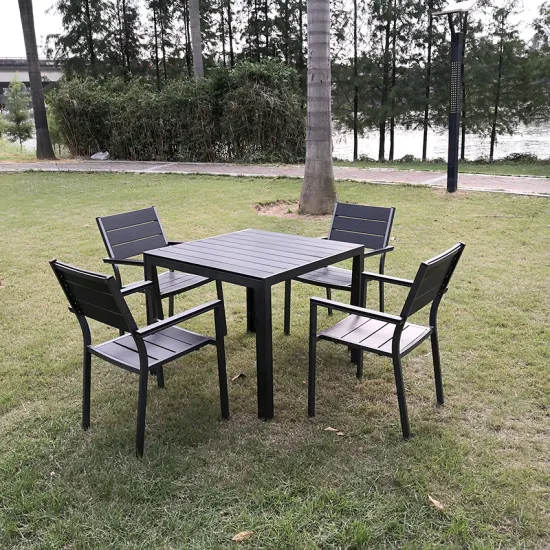 Modern Outdoor Furniture: Garden Table and Chair Dining Set