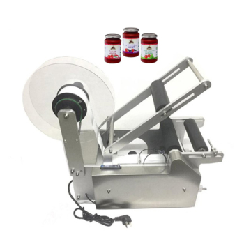 Manual Vial Labeling Machine for Glass/Plastic Bottles with Adhesive Tape