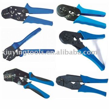 P-12002 high quality ratchet crimping pliers