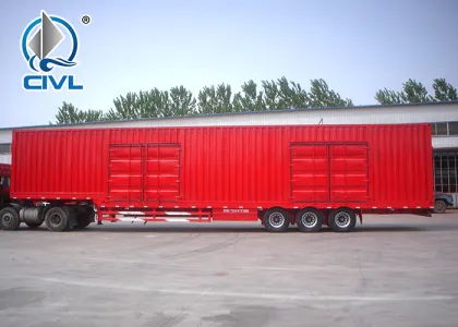 35 Ton Dry Van Type Semi Trailer