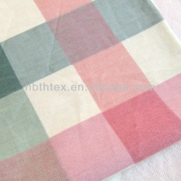 different kinds of 100% cotton bed sheet fabric yarn dyed