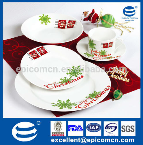 celebrate Christmas dinner set