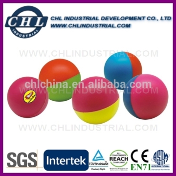 PU foam squeeze stress reliever color change ball