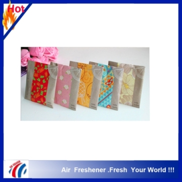 2015new design hot selling high quality dry flower perfume sachet manufacturer