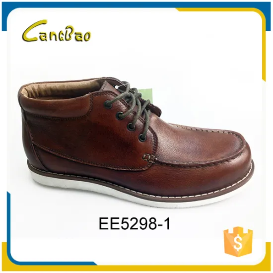 Wholesale low price men leather customized boots for sale