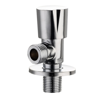 Chrome Plated Wall Mounted Two Way Brass Water Inlet Angle Valve