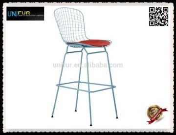 Half covered practical bar chair with footrest